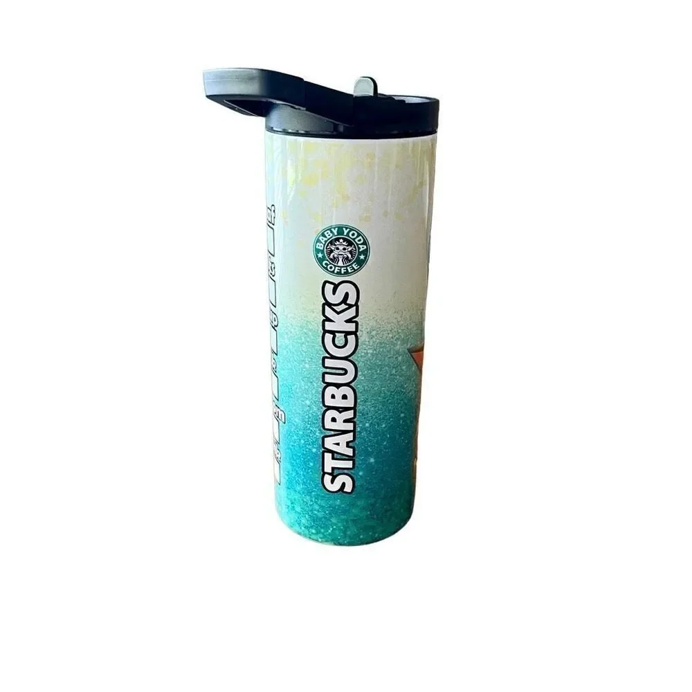 New Alien Coffee Water Drink Insulated Travel 25 oz Hot Or Cold Tumbler